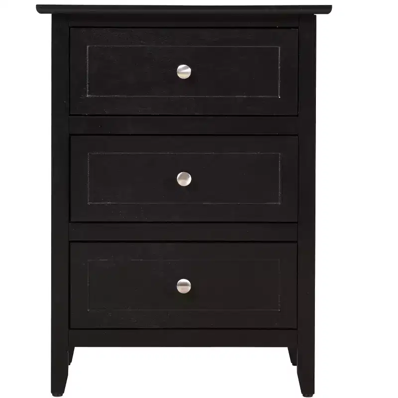 Daniel 3-Drawer Nightstand (25 in. H x 19 in. W x 15 in. D)