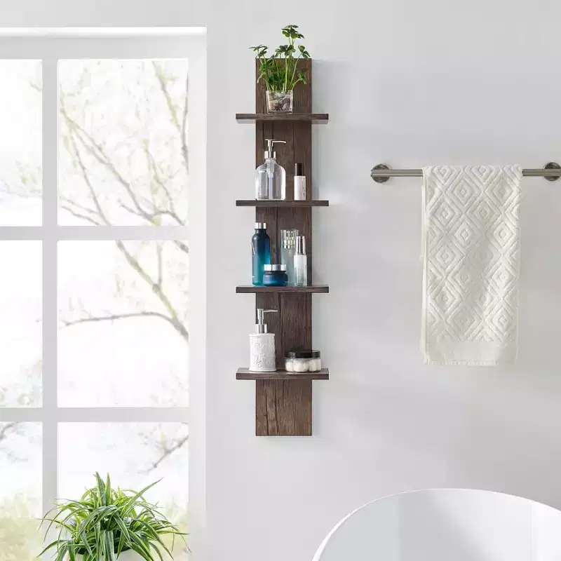 39.5 x 9 Utility 4-Tier Column Spine Shelf