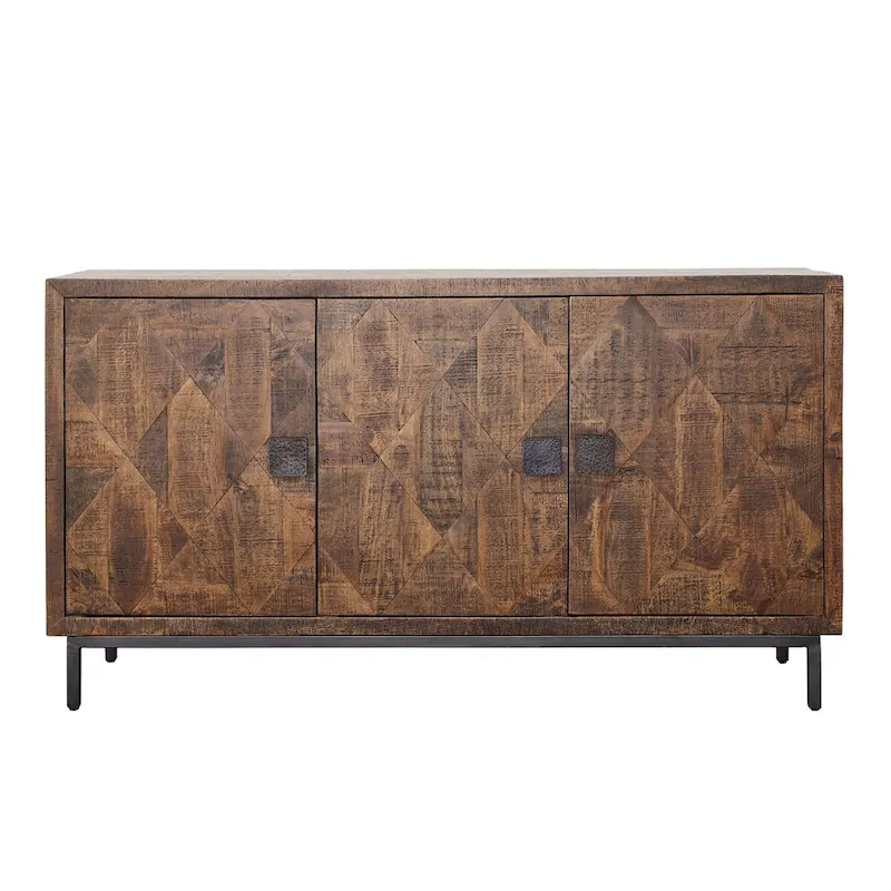 63 Wide 2-Drawer Sideboard, Brown