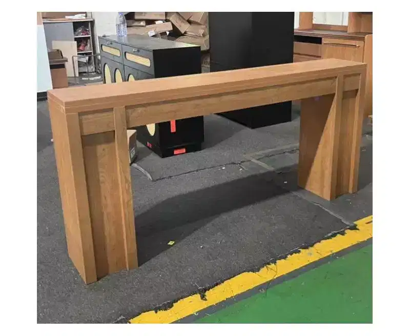 Long Console Table for Entryway, 2-Tier Large Sofa Table with Storage
