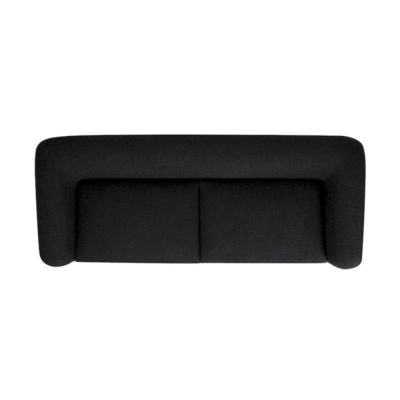 Alpine 90.5 Sherpa Upholstered Sofa