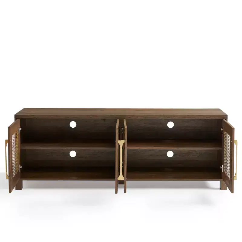 Probe Hues 69.5 Inch W TV Stand for 78 Inch TVs with Storage