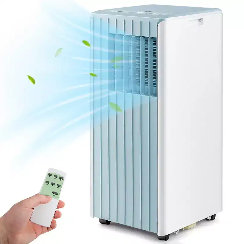 Costway 7100 BTU (10000 BTU ASHARE) Portable Air Conditioner 3-in-1 AC Unit with Cool Dehum Fan Sleep Mode