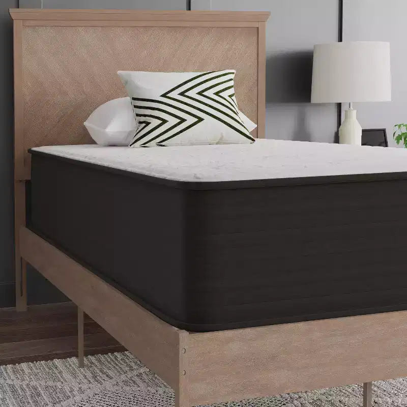 12 Inch Hybrid Mattress High Density Foam and Pocket Spring, CertiPUR-US Certified, Mattress in a Box