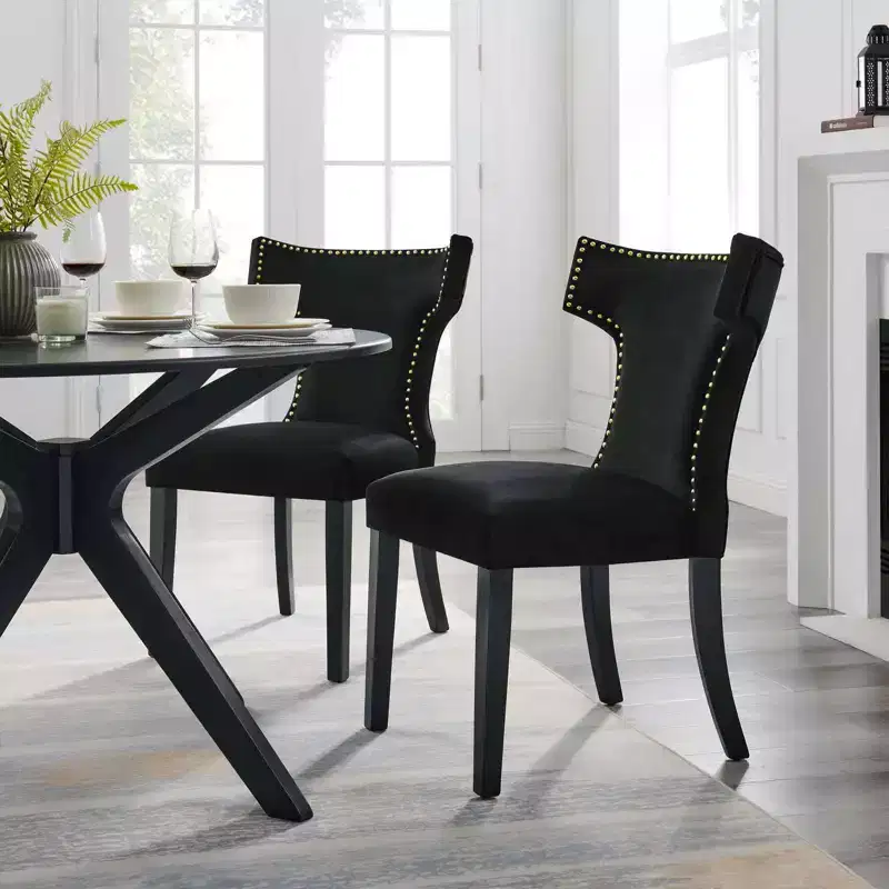 Performance Velvet Dining Chairs