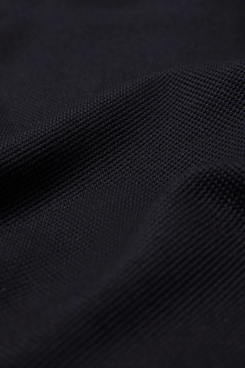 Pique Polo – Black