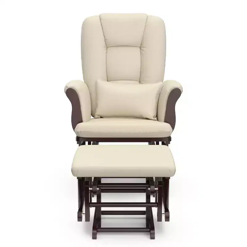 Nursery Glider Rocking Chair and Ottoman
