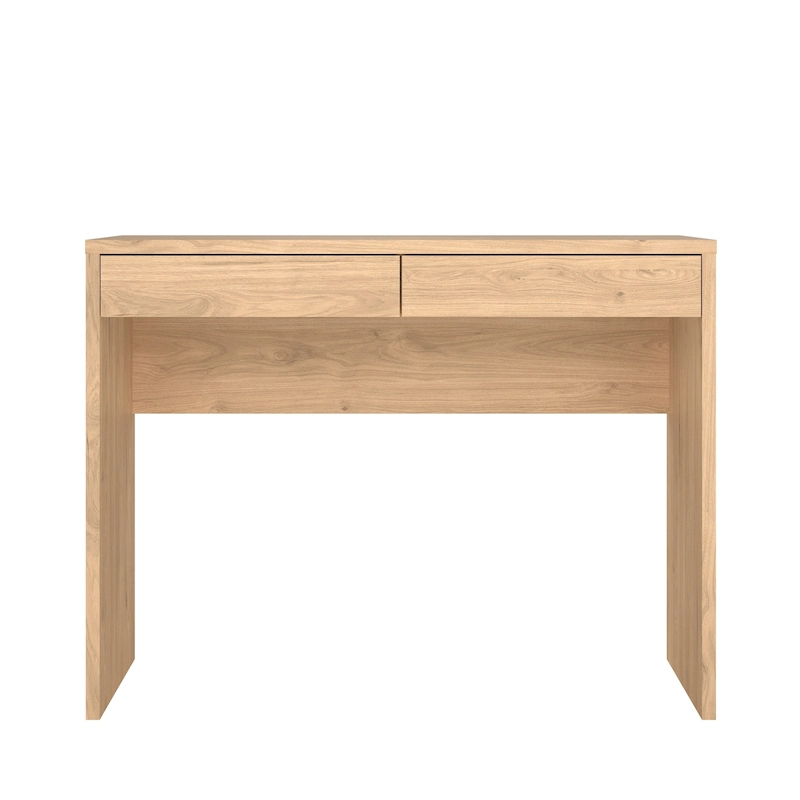 Porch & Den Wilbur Home Office Writing Desk with 2 Storage Drawers