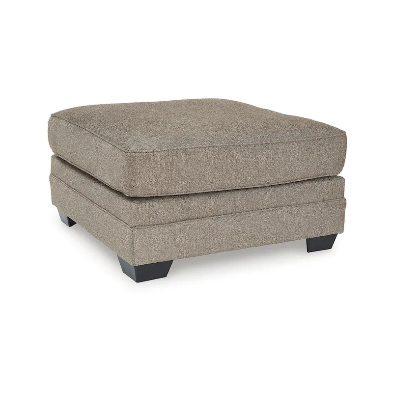 Cannonbrook Dark Brown Oversized Accent Ottoman