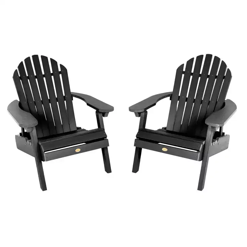 Hamilton 2pk Folding & Reclining Adirondack Chairs - highwood
