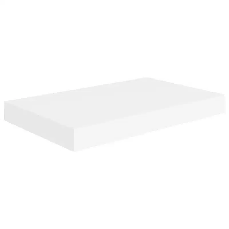 Wall Shelf White Honeycomb MDF and metal Small Wall mounting