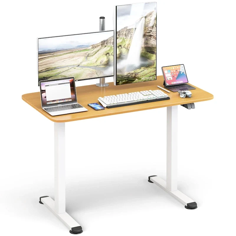 Gymax Electric Standing Desk Adjustable Stand up Computer Desk
