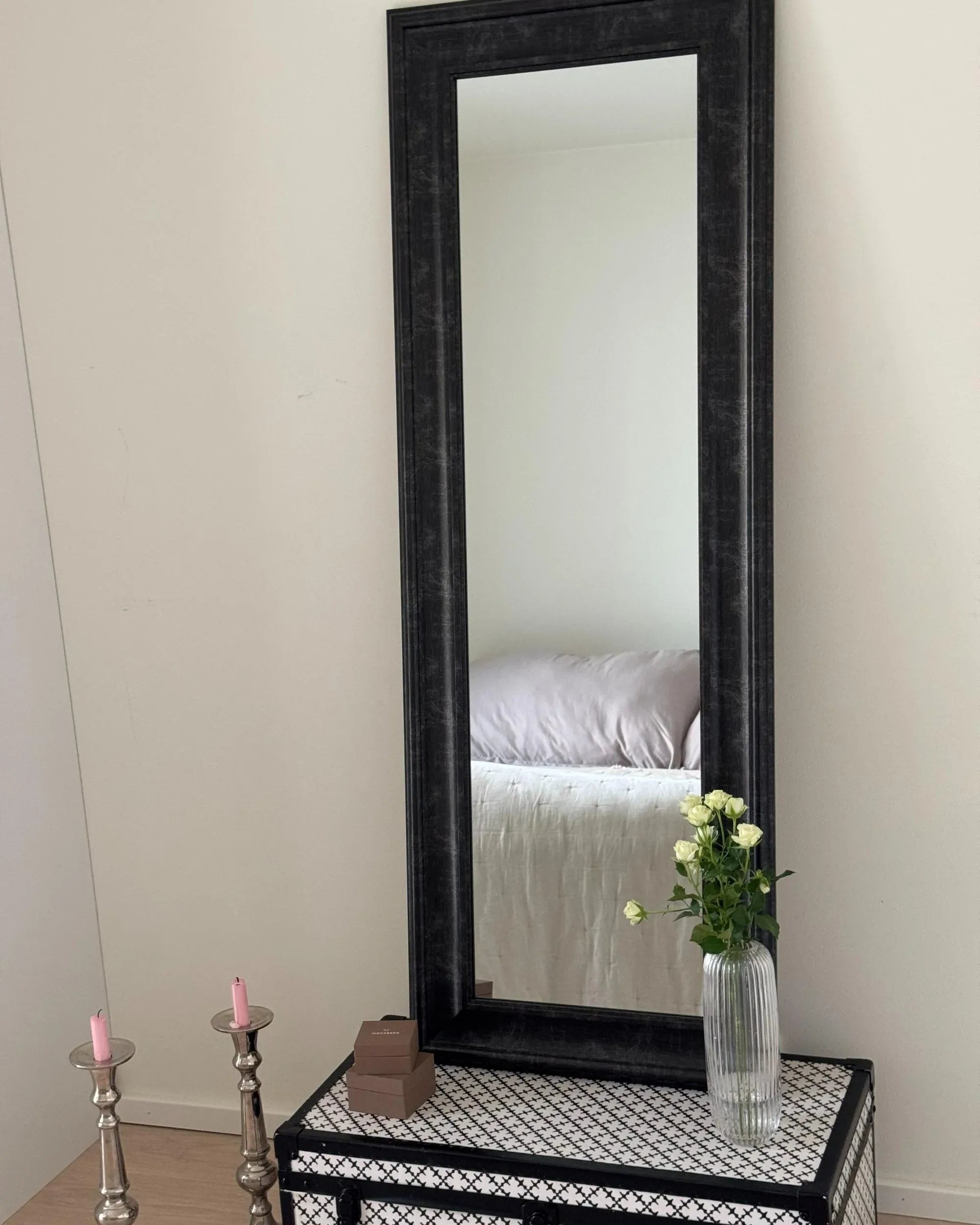 51 cm 141 cm Nero Mirror