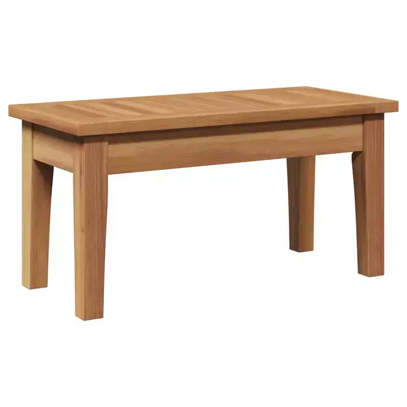 vidaXL Garden Bench 2 pcs Solid Teak wood