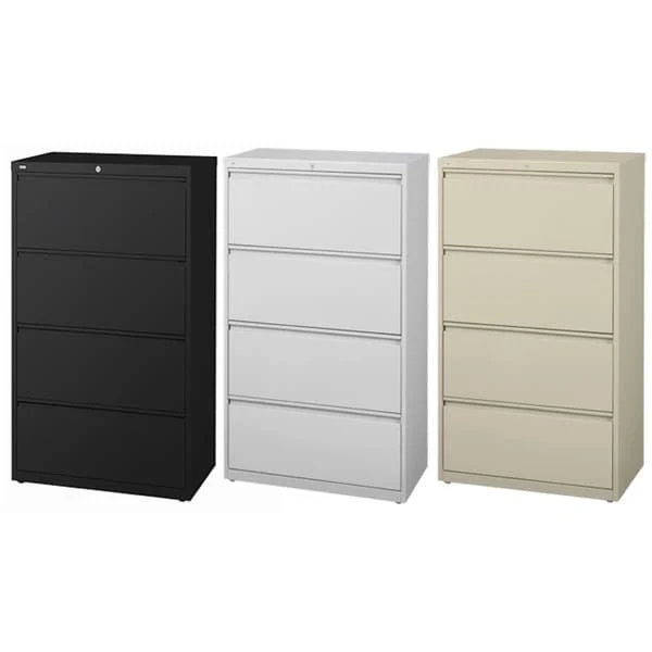 Hirsh HL10000 Commercial 4-drawer Lateral File Cabinet