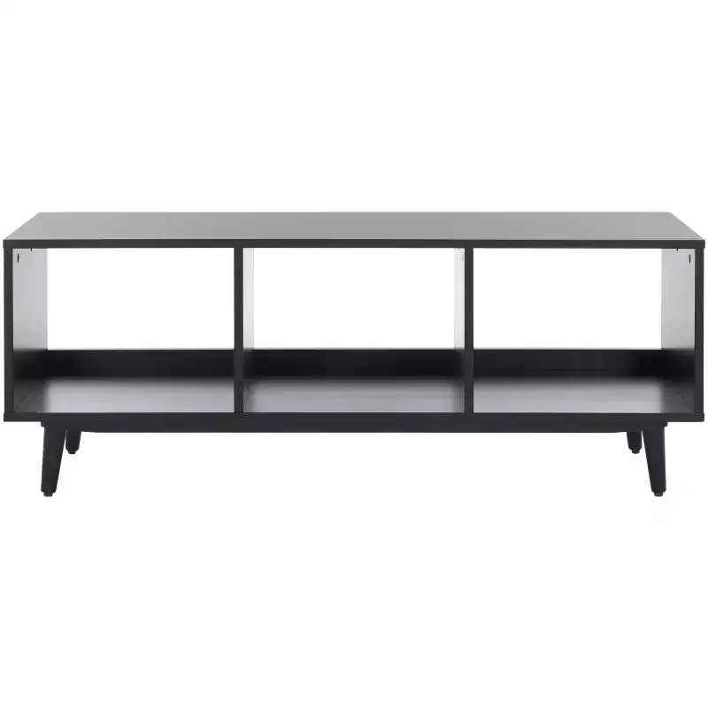 Nightstand with Drawer and Open Shelf, Bedside Table with Storage for Bedroom