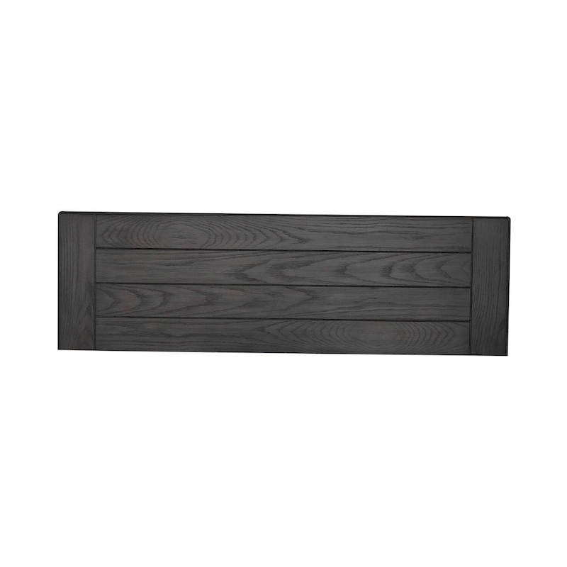 Allyson Park Wirebrushed White Charcoal 42 Inch Accent Hall Console