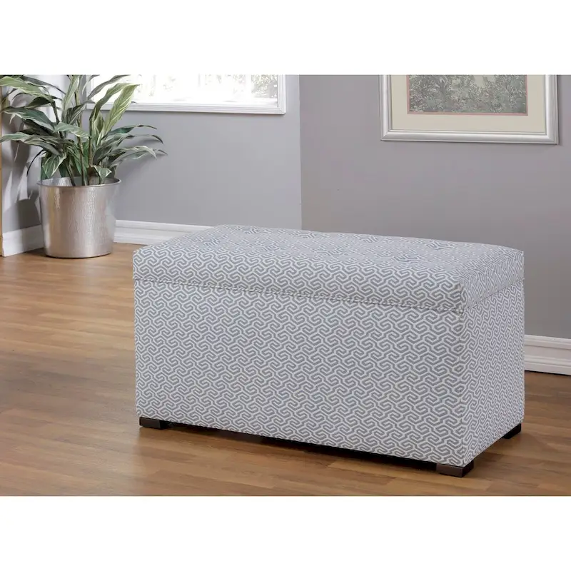 Transitionaal Living Room Storage Trunk Bench