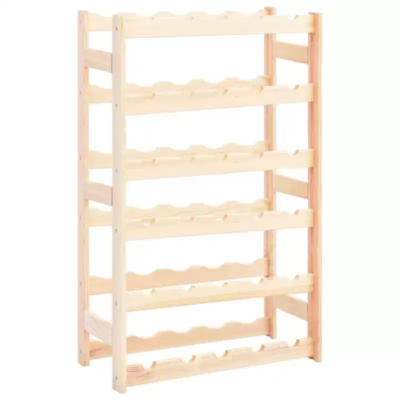 vidaXL Countertop Wine Rack Wine Bottle Holder Pantry Wine Storage Organizer