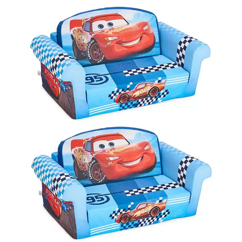 Marshmallow Furniture Kids 2 in 1 Foam Compress Sofa Bed
