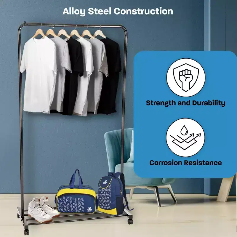 Heavy Duty Garment Organizer Black