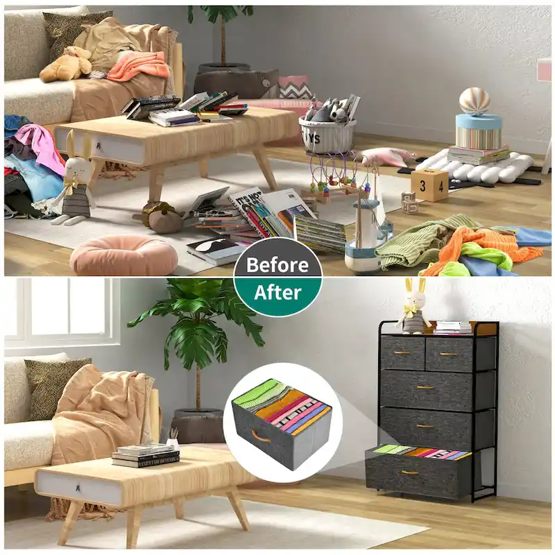 39.4 5 Drawers Furniture Storage Chest