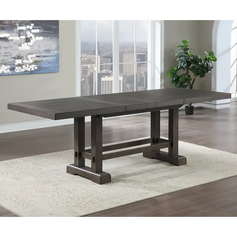 Dusky Cedar Farmhouse Counter Height Dining Table