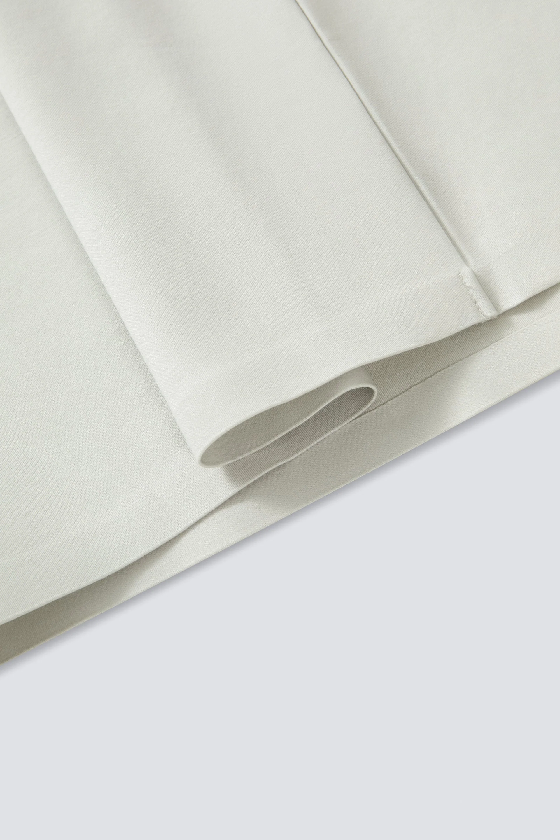 Seamless Stretch Polo – Light Grey