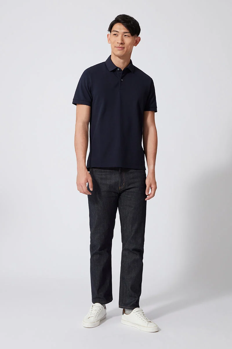 Piqué Polo – Navy