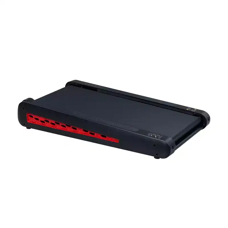 Okak Walking Pad Treadmill with 7 Incline, Folding Treadmill with 2.55HP and LED Display, Under Desk Treadmill for Home, Office, Black+Gray