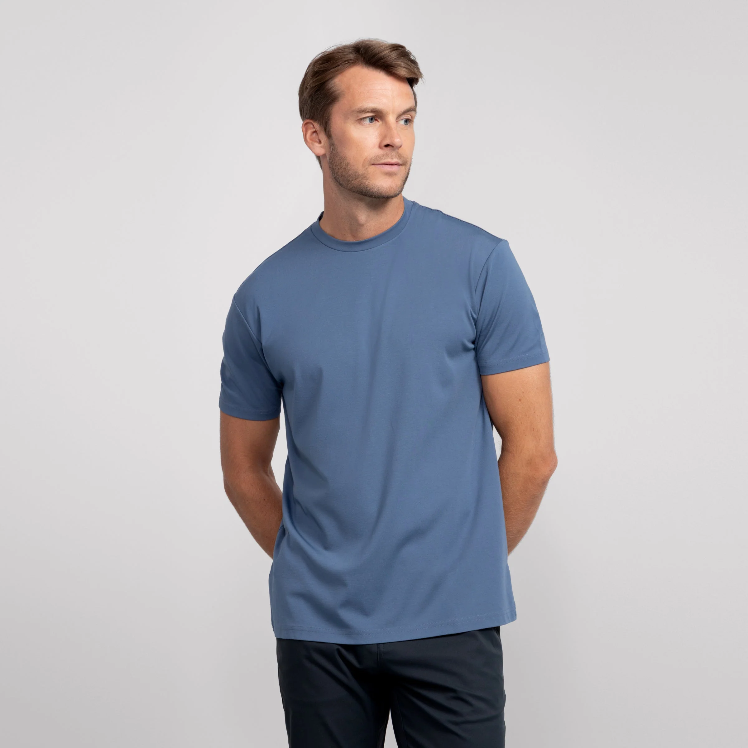 Crewneck Tee -- Bering Sea
