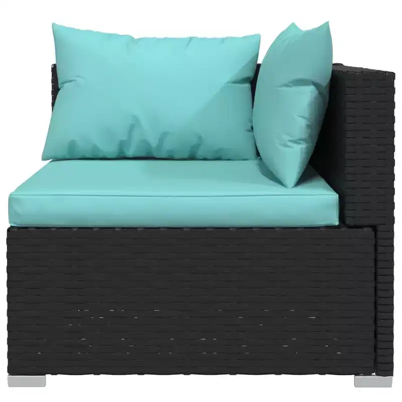vidaXL Garden Lounge Set PE rattan Large Modular