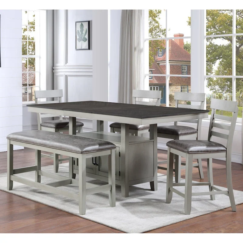 Steve Silver Hasbrook Counter Height Dining Bench