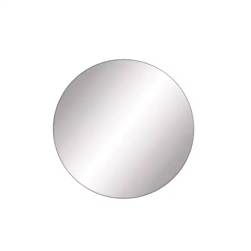 36 Contemporary Wood Round Wall Mirror - Olivia & May