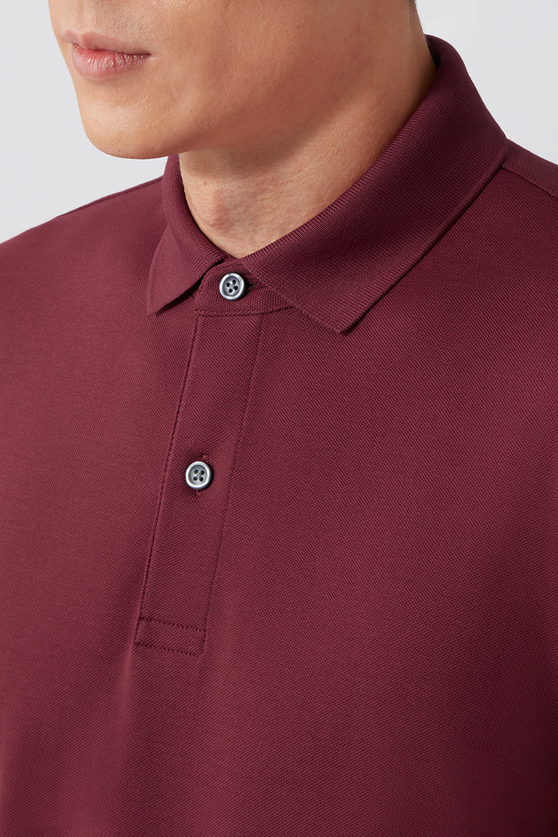 Polo Shirt | Burgundy