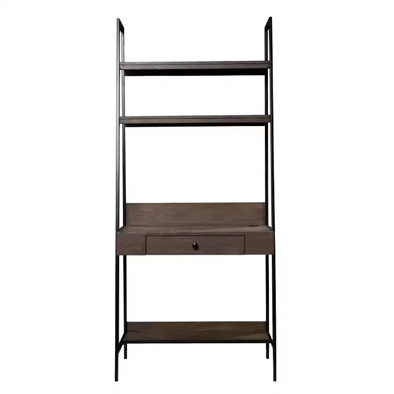 Lizvan Industrial Ladder Desk with Storage - Grey - SEI