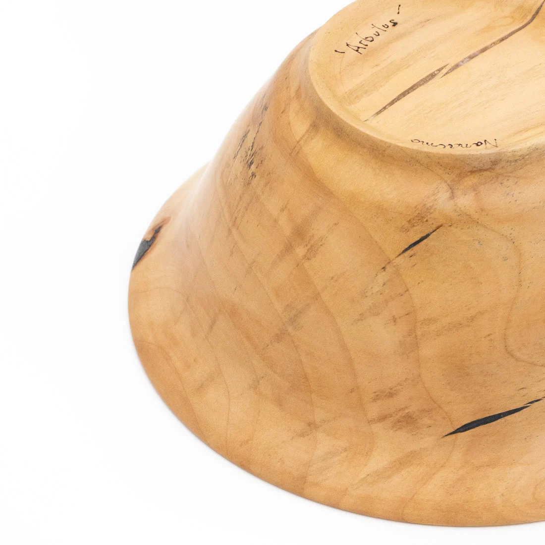 Flared Arbutus bowl