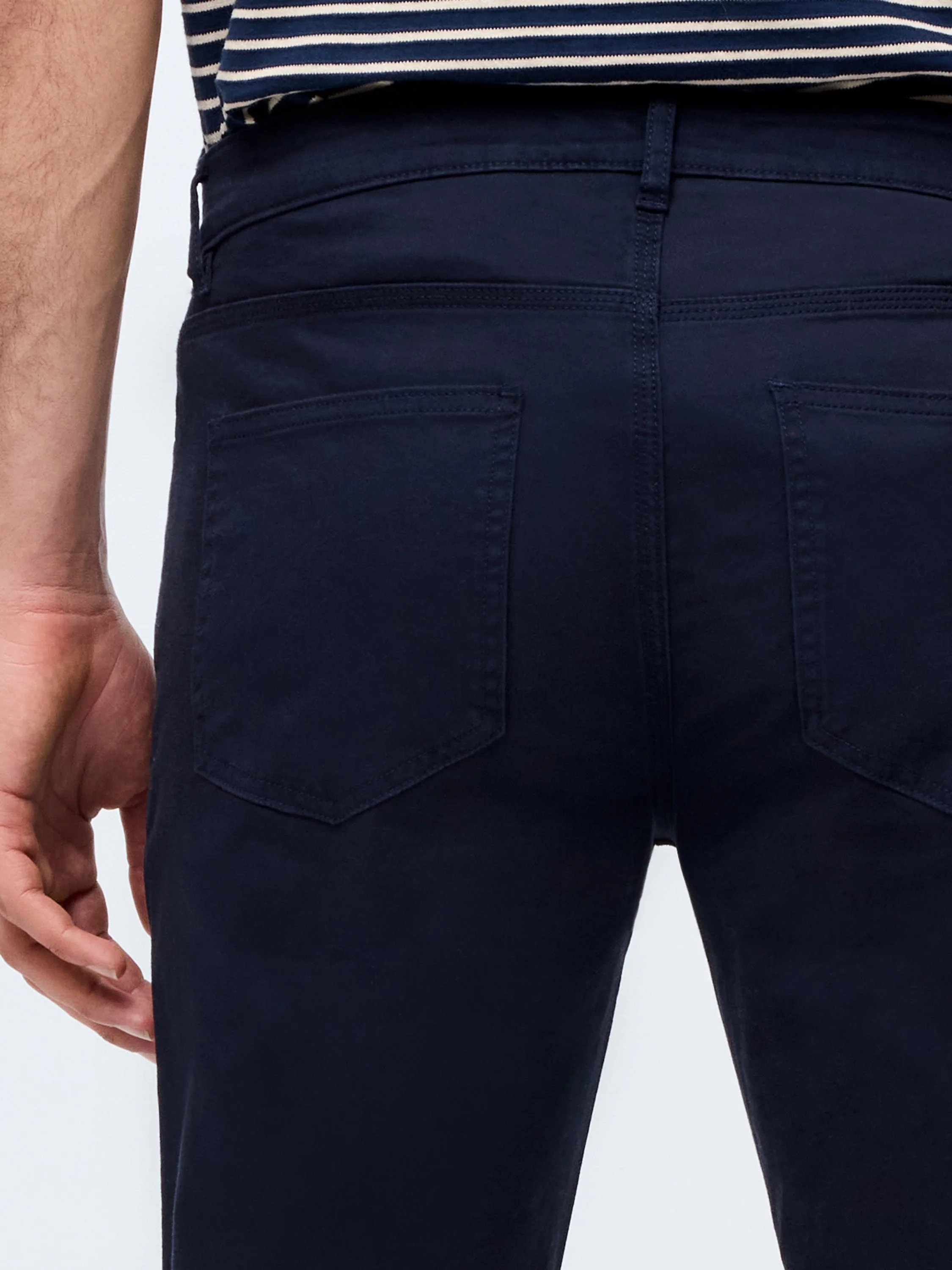 Cotton Stretch 5 Pocket 32 Inch Jeans