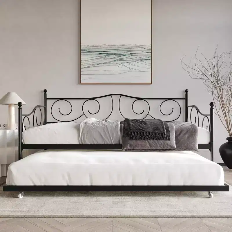Metal Daybed With Trundle