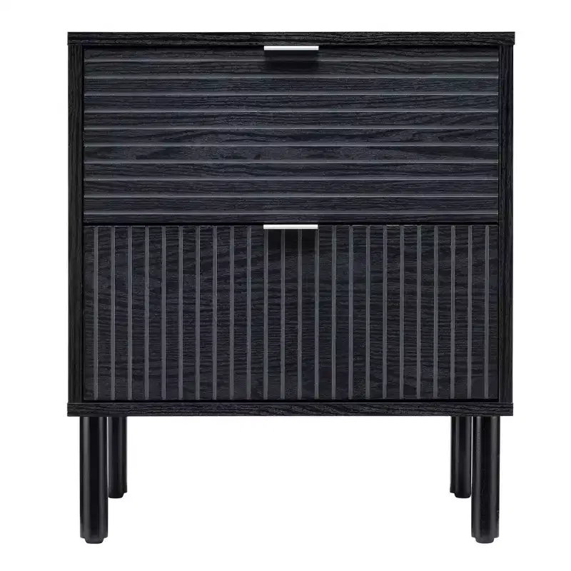 Merk 2 Drawer Nightstand - Sango