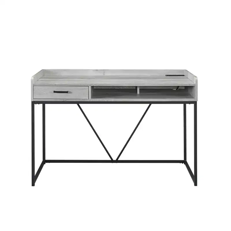 Peyton Desk Gray - Picket House Furnishings