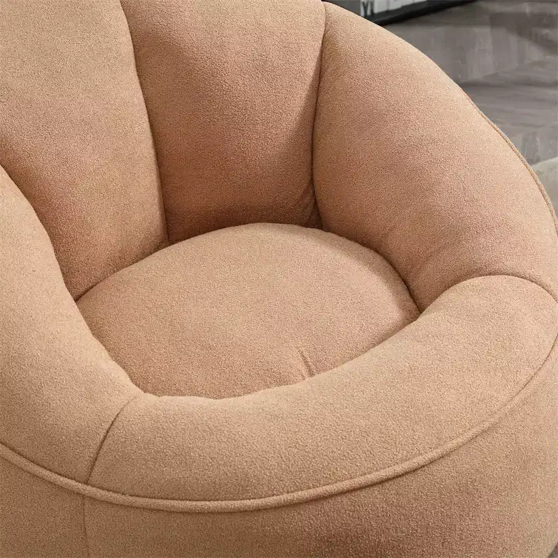 Bean Bag Chair, High-Density Foam Filling Bean Bag Sofa Chairs with Foot Stool, Modern Accent Chair with Ottoman