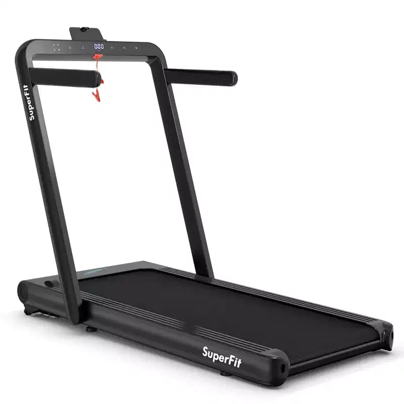 Costway 4.75HP 2 In 1 Folding Treadmill W/Remote APP