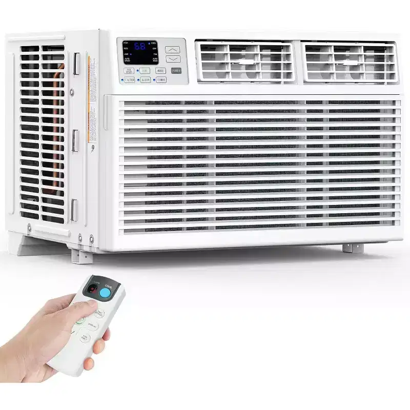 ZAFRO 14,000 BTU Window Air Conditioner Cools up to 650 Sq. ft, Ultra Quiet Window AC Unit with Remote Control