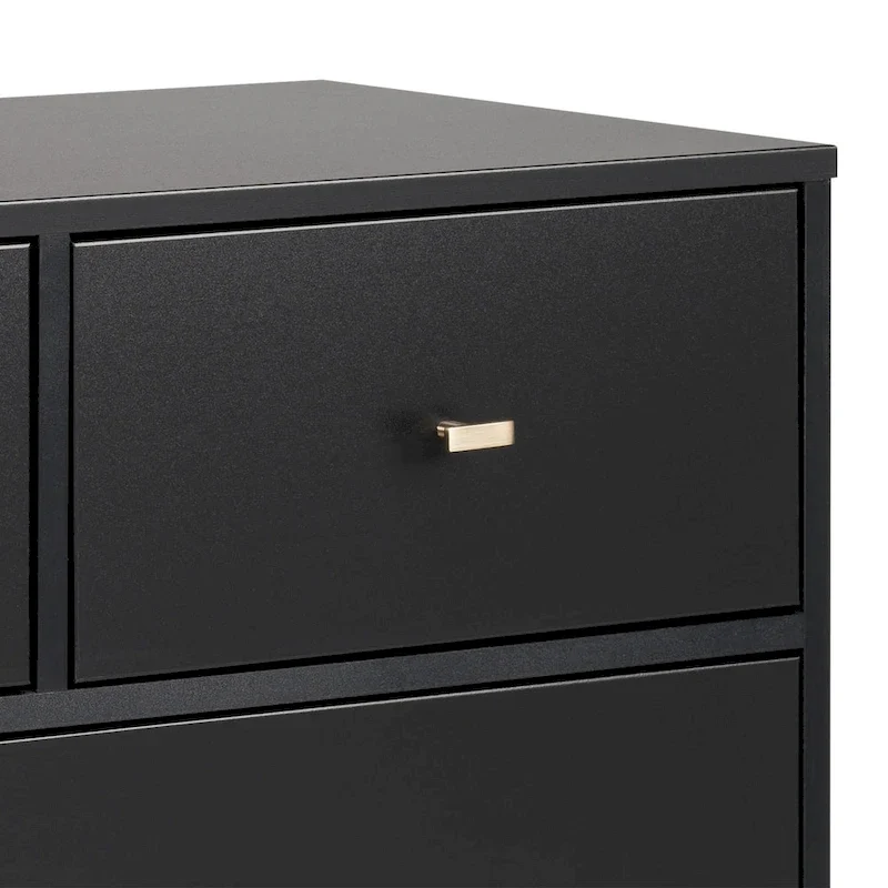 Prepac Milo Mid-Century Modern 7-Drawer Dresser
