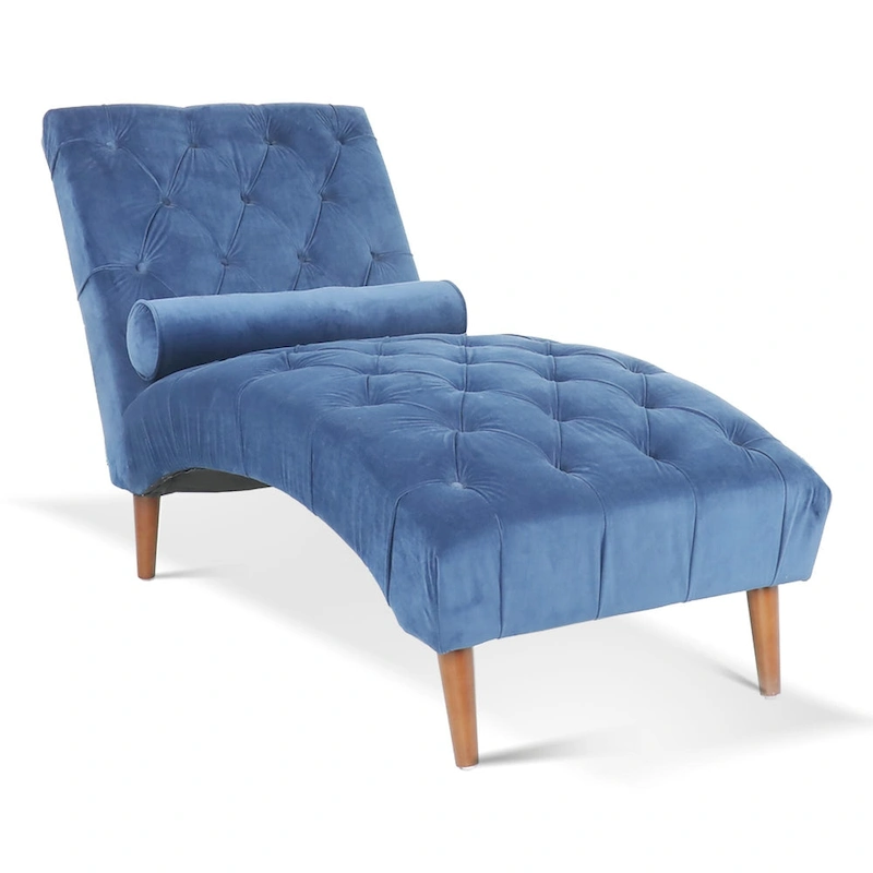 62W Upholstered Chaise Lounge
