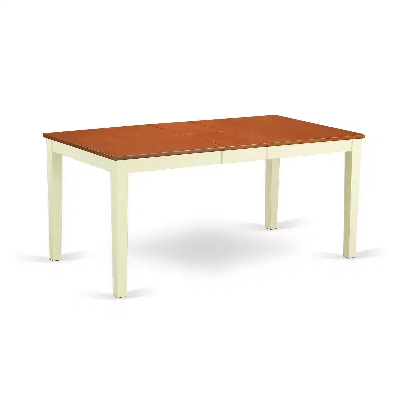 Dinette Set 7 Piece - Kitchen Table with 6 Chairs - Solid Wood Dining Set - Extendable Table - Classic Design