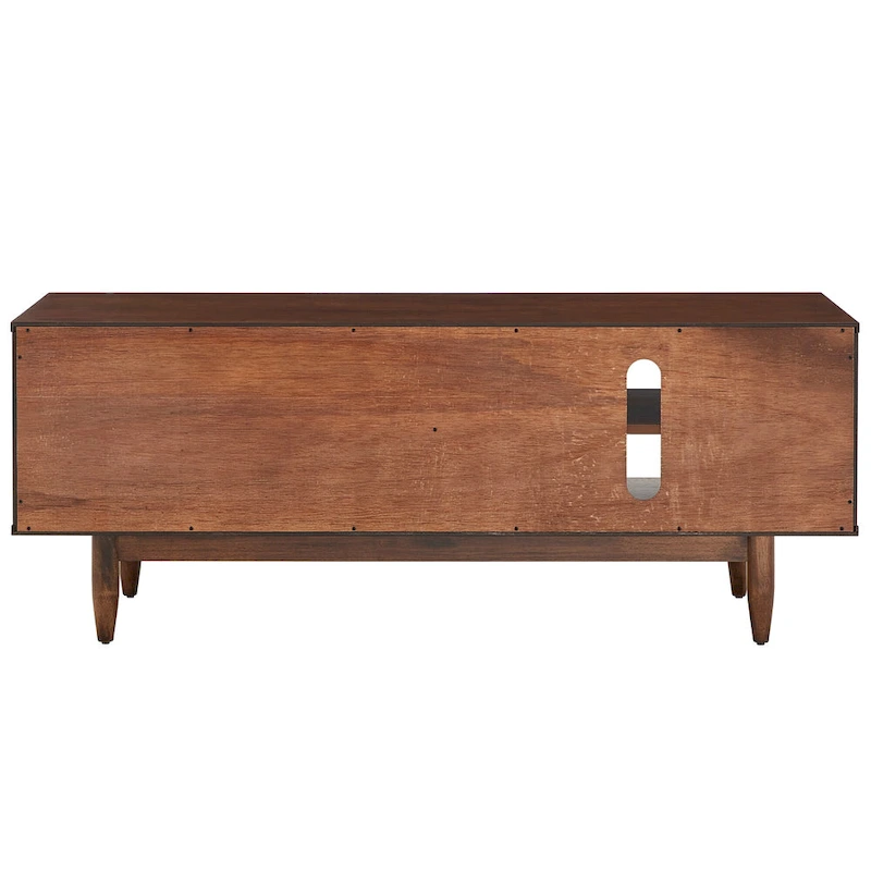 Kieran Mid-Century Wood 2-Drawer TV Stand by iNSPIRE Q Modern - 59-Inch