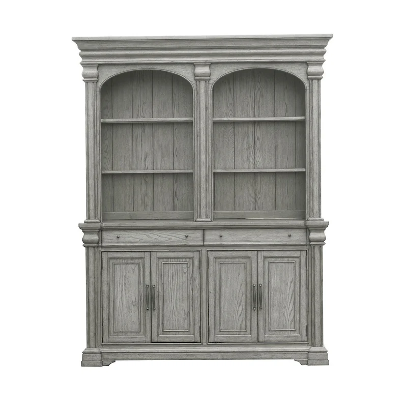 Madison Ridge Server and Hutch - 19.02W x 49.13H x 65.98D
