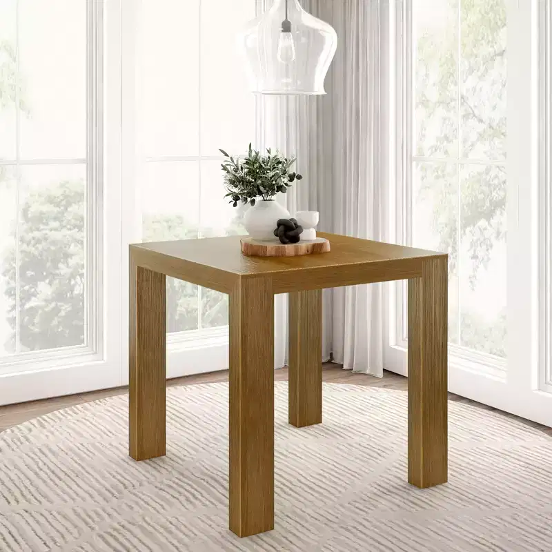 Plank+Beam Solid Wood Counter Height Table, 41 Modern Dinner Preparation tables